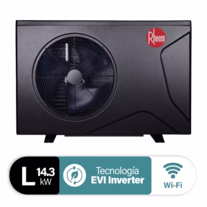 Bomba de Calor Para Piscinas CrossWind L 58m3 14,3kW Inverter Rheem