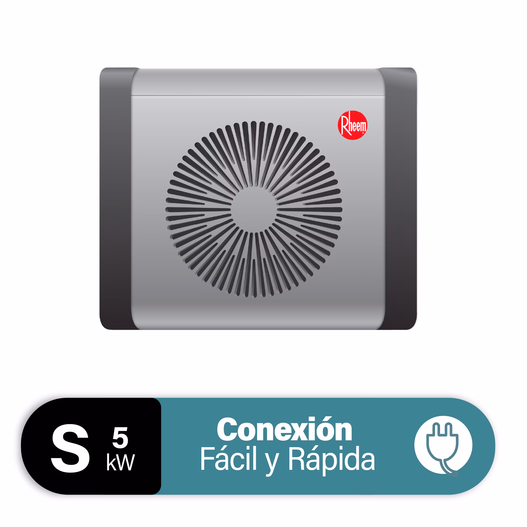 Bomba de Calor para Piscinas Armables, Hot tub y Jacuzzi Crosswind S 19m3 5kW Rheem